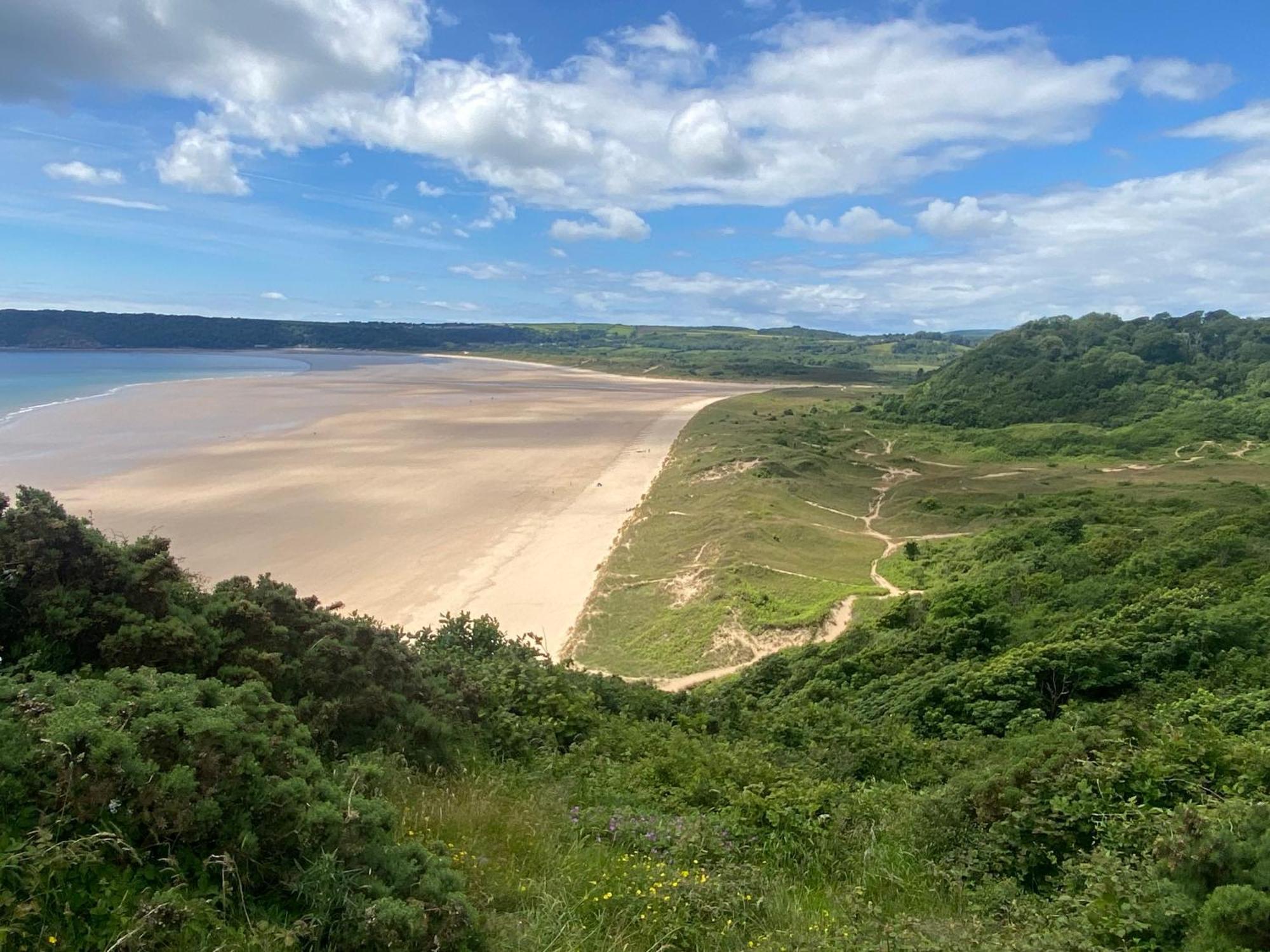 44 Gower Holiday Village Ty Gwyr Cosy 2 Bedroom Chalet Swansea Exterior foto